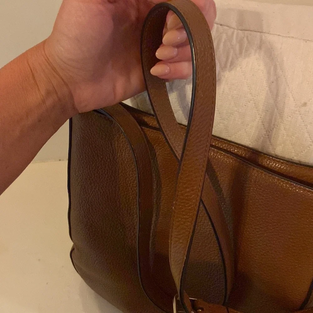 Kate Spade Tan Crossbody Bag with Front Zip - Picture 3 of 7